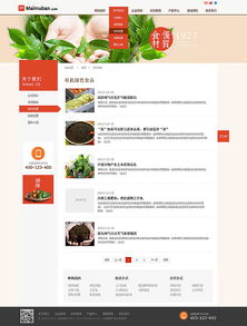 食品企业网站设计 构建数字时代的品牌美味名片